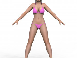 Bikini Girl 03 Modelo 3D