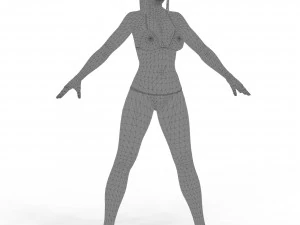 Chica en bikini 03 Modelo 3D