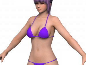 Bikini Girl 04 3D Model