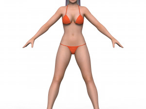 Bikini Girl 05 Modelo 3D