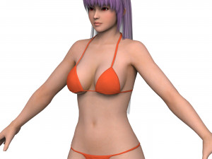 Bikini Girl 05 3D Model