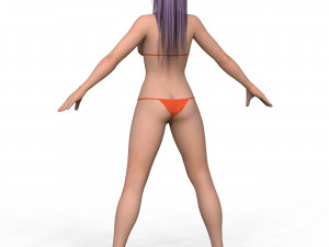 Bikini Girl 05 Modelo 3D