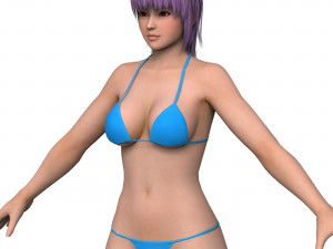 Bikini Girl 06 3D Model