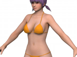 Bikini Girl 07 3D Model