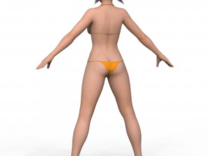 Bikini Girl 07 Modelo 3D