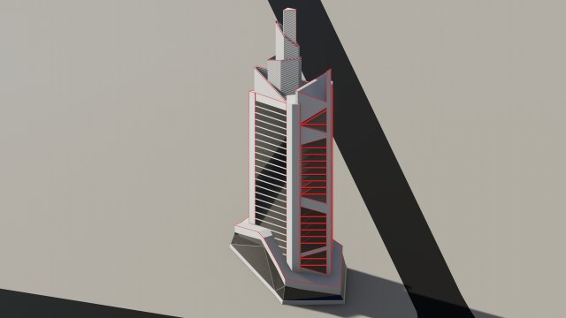 Tower1 Modelo 3D .c4d .max .obj .3ds .fbx .stl .blend 