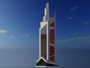 タワー1 3Dモデル