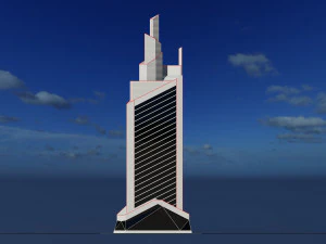 タワー1 3Dモデル