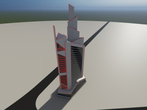 Tower1 Modelo 3D