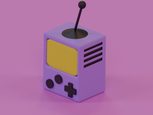 Game console 3D Model