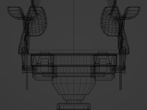 Gynecological Chair Low-poly Modelo 3D