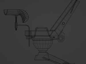 Gynecological Chair Low-poly Modelo 3D