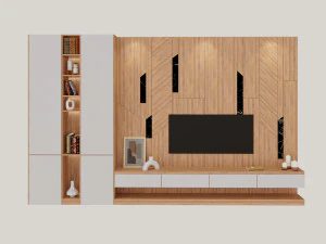 ТВ-стена 3D Модель