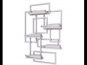 Wine rack Model 3D