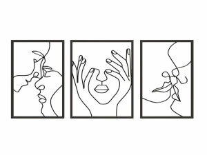 Dekor an der Wand 3D Modell