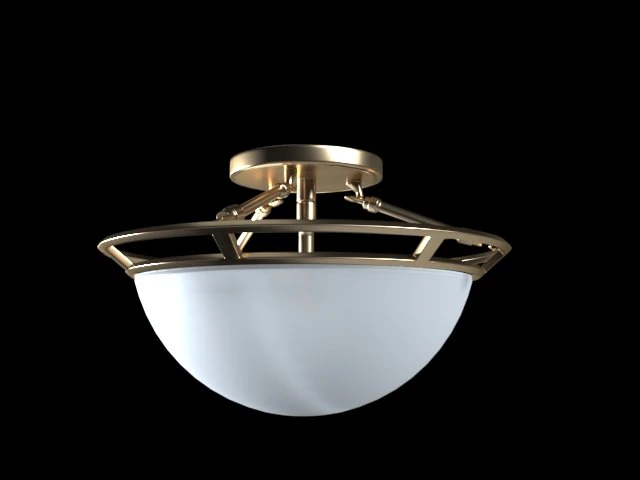 Celling light 3D Model .c4d .max .obj .3ds .fbx .stl .blend
