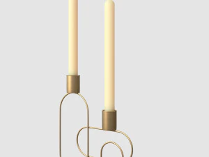 烛台 3D 模型