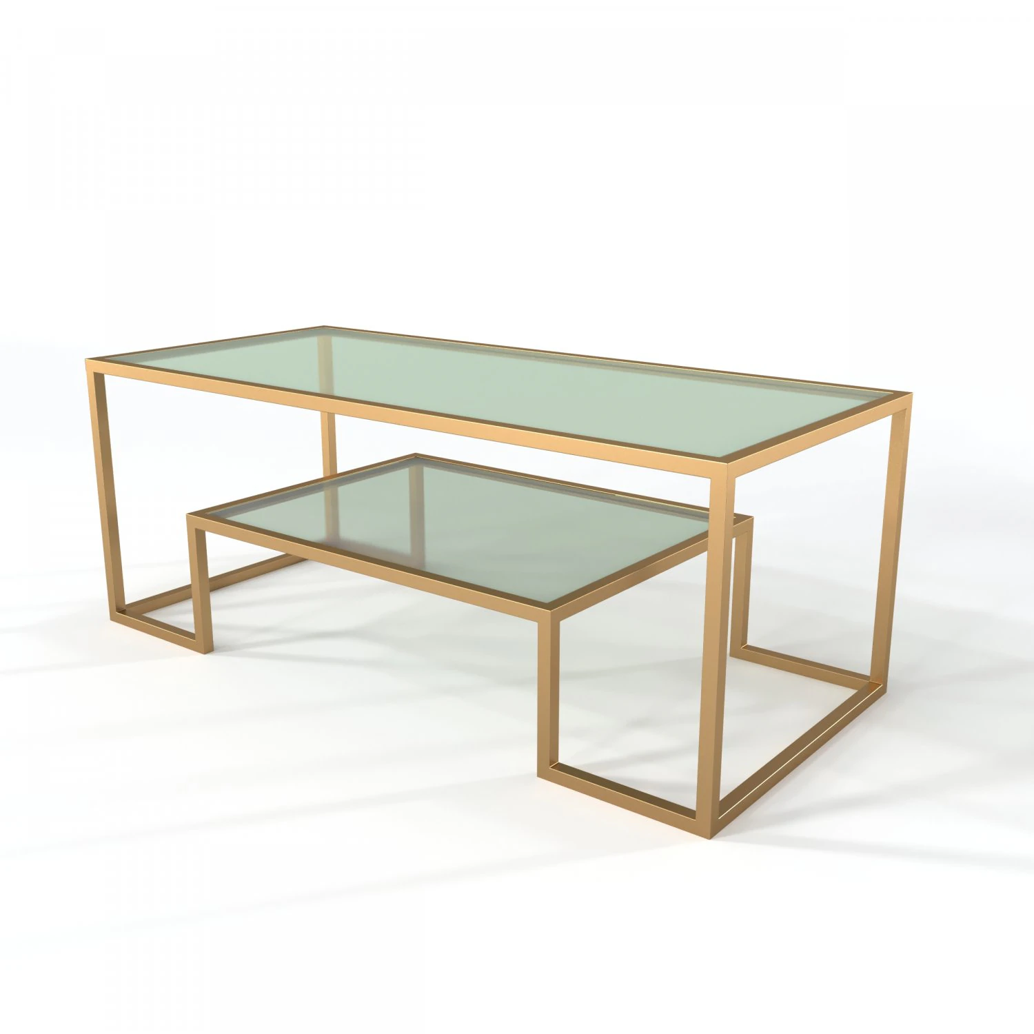 Coffe table 3D Model .c4d .max .obj .3ds .fbx .stl .blend 