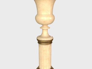 Vaso de mármore Modelo 3D