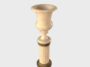 Marble vase 3D Model