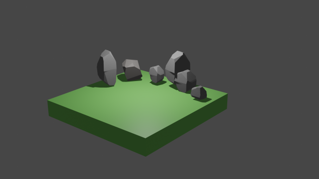 Stone pack Model 3D .c4d .max .obj .3ds .fbx .stl .blend 