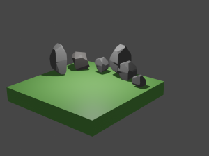 Stone pack 3D Model