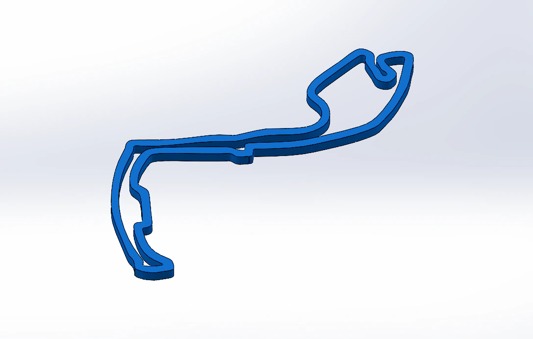 Monaco Circuit 3D Print Model .c4d .max .obj .3ds .fbx .stl .blend