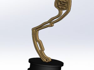 Monaco Trophy 3D Print Model