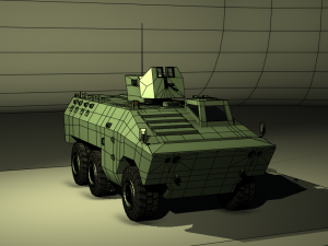 Engesa EE-11 Urutu Brazilian army Modelo 3D
