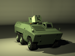 Engesa EE-11 Urutu Brazilian army Modelo 3D