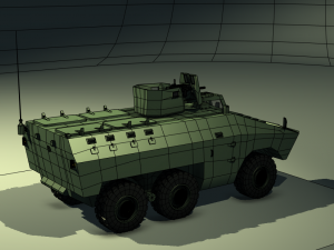 Engesa EE-11 Urutu Brazilian army Modelo 3D