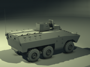 Engesa EE-11 Urutu Brazilian army Modelo 3D