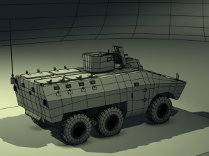 Engesa EE-11 Urutu Brazilian army Modelo 3D