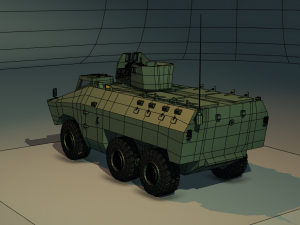 Engesa EE-11 Urutu Brazilian army Modelo 3D