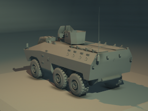 Engesa EE-11 Urutu Brazilian army Modelo 3D