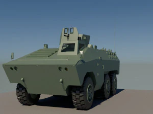 엔게사 EE-11 우루투 브라질군 3D 모델