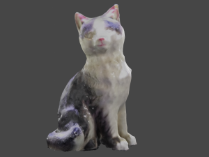 Cat Figure 3D Scanned Modelo 3D