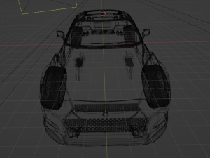 Nissan GT-R R35 3D-Modell