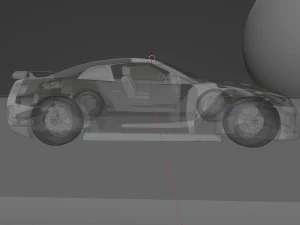 Nissan GT-R R35 3D Model