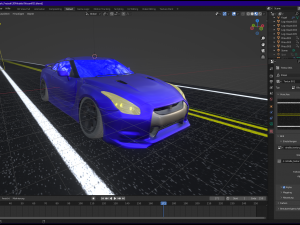Nissan GT-R R35 3D-Modell