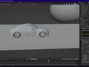Nissan GT-R R35 3D-Modell