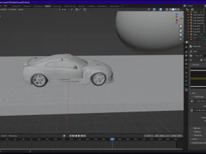 Nissan GT-R R35 3D Model