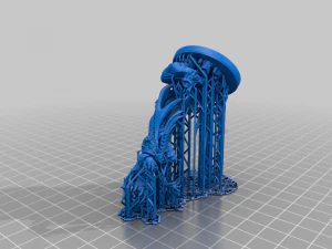 प्राचीन लिच 3D प्रिंट मॉडल