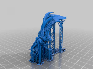 प्राचीन लिच 3D प्रिंट मॉडल