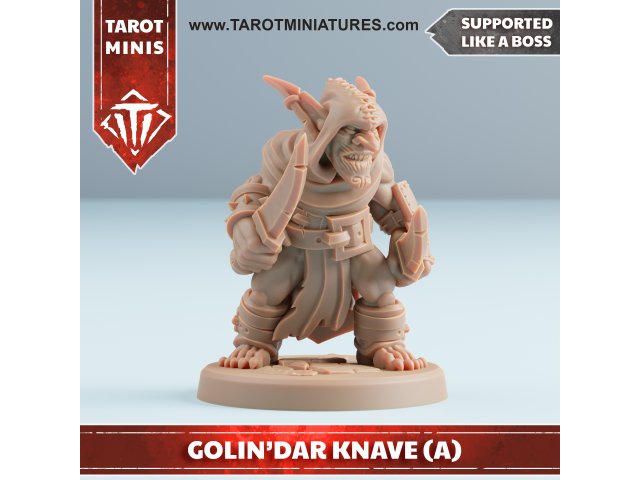 GOLINDAR KNAVE GOBLIN A Modèles 3D en vedette .c4d .max .obj .3ds .fbx .stl .blend 