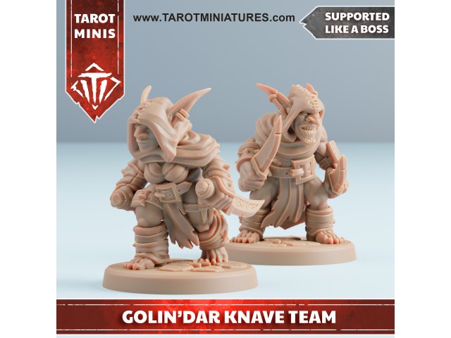 GOLINDAR KNAVE GOBLIN B Modelo de impresión 3D .c4d .max .obj .3ds .fbx .stl .blend 
