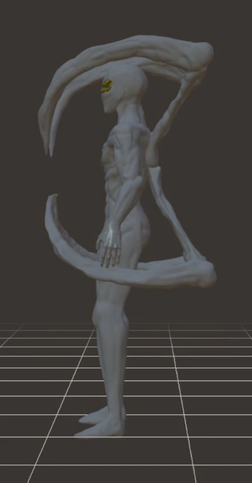 Spiderman alternative Venom costume 3D Model .c4d .max .obj .3ds .fbx .stl .blend