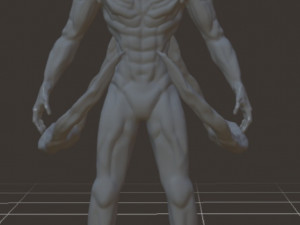 Spiderman alternative Venom costume Modelo 3D