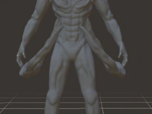 Spiderman alternative Venom costume 3D Model