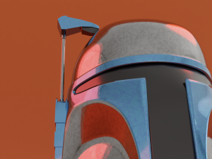 Mandalorian Helmet Modelo 3D
